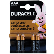 Baterii Alcaline R3 4 buc/set Duracell